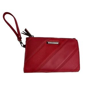 NEW Enzo Angiolini Red Wristlet